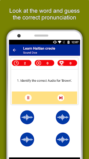 Screenshot of Learn Haitian Creole Language