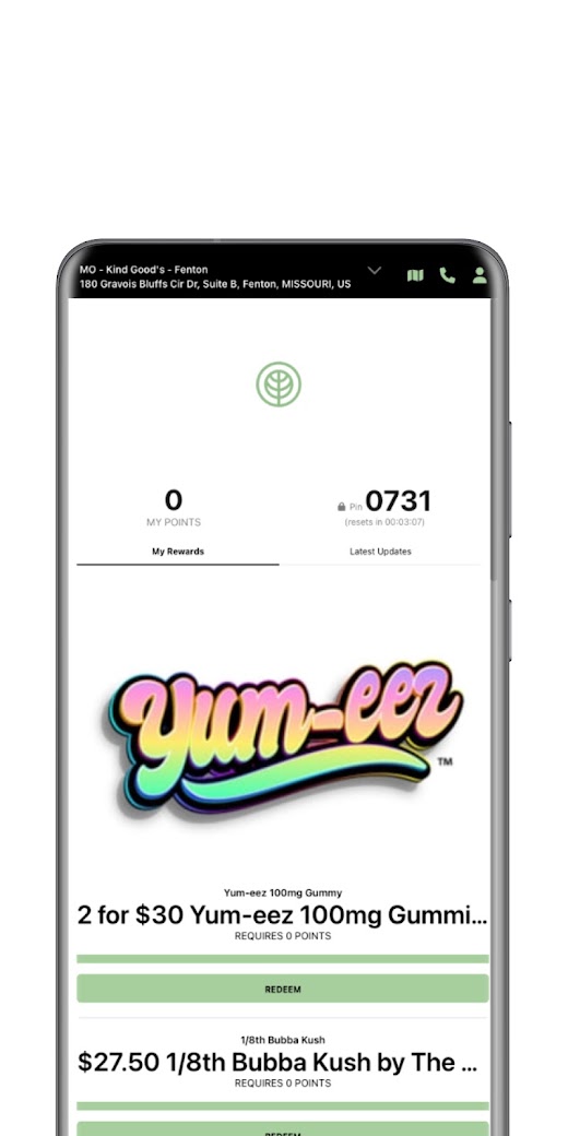 Android application Kind Goods screenshot