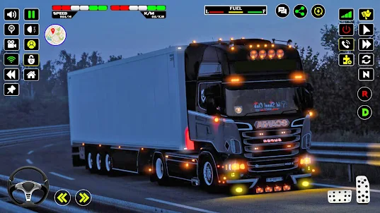 Euro Truck Cargo Driving Games
