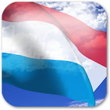 3D Luxembourg Flag icon
