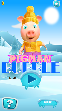 #1. PigMan Bubble - Fun Bubbles (Android) By: EDP Projects