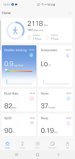 Android application Rocar Health screenshort
