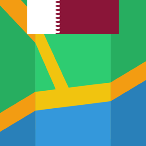 Doha Qatar Offline Map logo