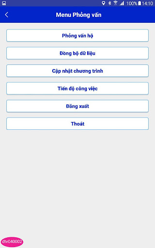 Điều tra NSSL Lúa Screen 3