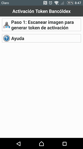 Token Movil Bancoldex Screen 2