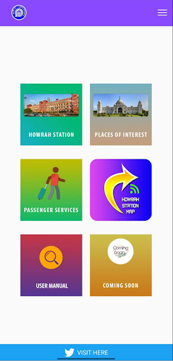 Android application Howrah Station Map screenshort