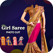 Girl Saree Photo Editor - Saree Photo Suit