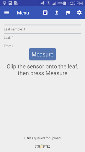 Android application Croptix Sleuth screenshort