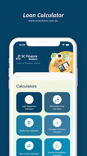 Android application Loan Calculators screenshort