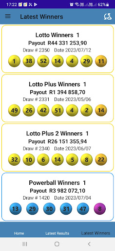 LottoWatch Screen 3