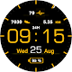 screenshot of Casual Watchface AKM Wear OS