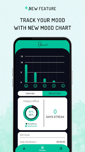 Ekaant - Meditation Tracker Screen 3