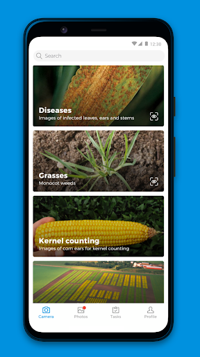 Android application FieldCatcher screenshort