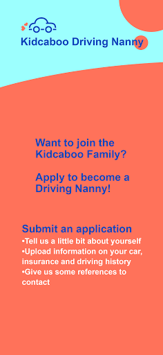 Android application Driving Nanny screenshort