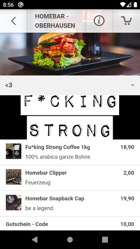 Homebar Oberhausen Screen 3
