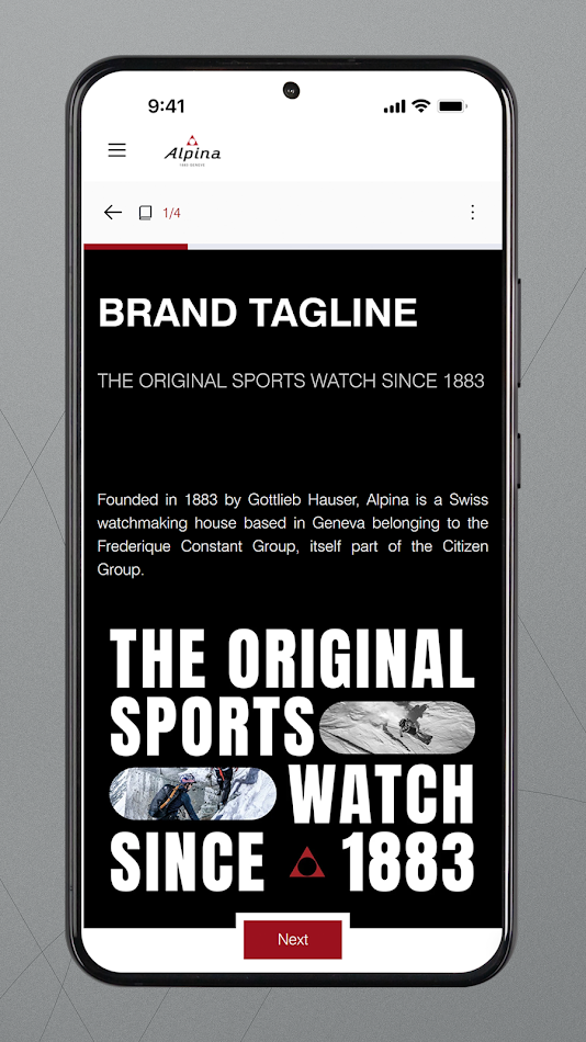 #4. Alpina eLearning (Android) Podle: TheLearning LAB GmbH