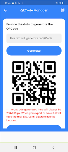 Easy QR Screen 2