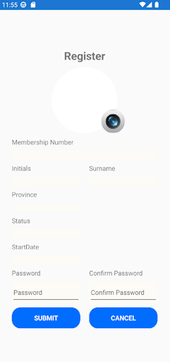 SAPU Membership Card Screen 2