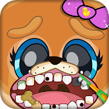 Baby Animal Pet Dentist Doctor Dog & Cat Kids Game icon