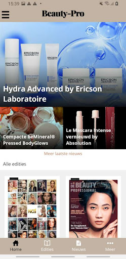 Beauty Pro.nl Screen 2