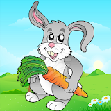 Rabbit And Carrots Run Game icon