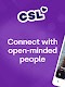 screenshot of CSL – Meet, Chat, Pla‪y & Date