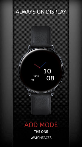 Fascinating Flat For Wear OS Screen 3