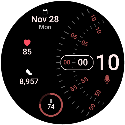 Wheels 180 Digital Watch Face logo