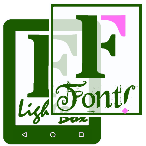 Font! Lightbox tracing app logo
