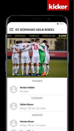 SV Schwarz-Gelb Bokel Screen 3