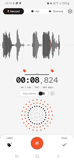 Android application Voice Recorder Pro - XVoice screenshort