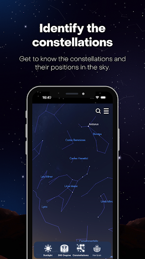 Screenshot of Universe Star Finder 3D