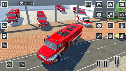Firefighter Fire Truck 3d Game