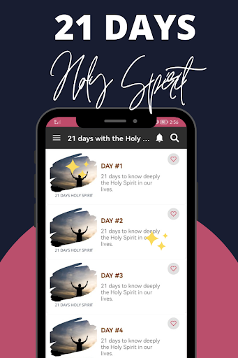 Android application 21 Days with the Holy Spirit screenshort