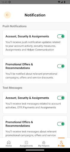 App screenshot
