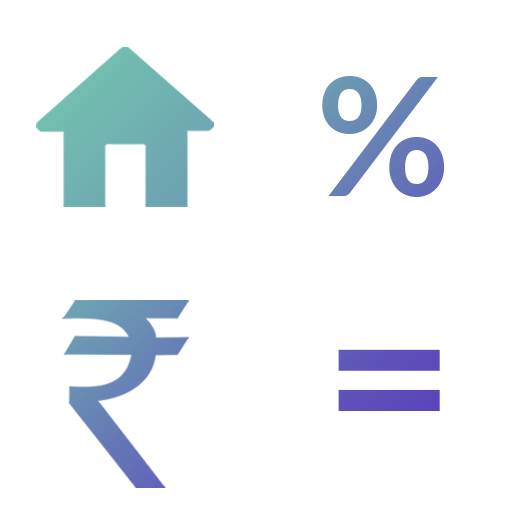 Home Loan EMI Calculator Free 4.3 Icon