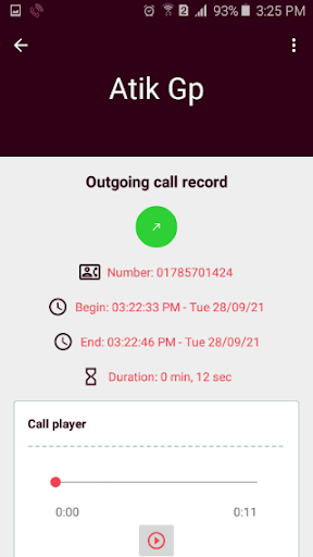Auto Call Recorder 2021 Screen 2