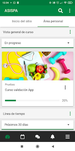 Android application ASISPA screenshort
