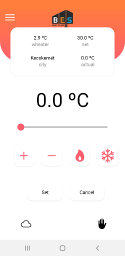 BES Heat Pump Controller Screen 3