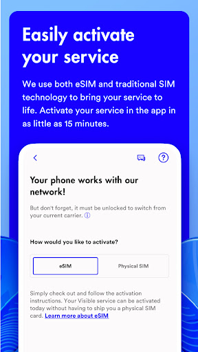 Visible mobile Screen 3