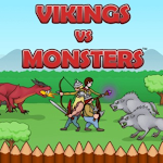 Cover Image of ดาวน์โหลด Vikings vs Monster Game 1 APK