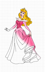Captura 7 Cómo dibujar princesa android
