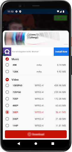 Mp3 & Mp4 Downloader Vitmed Screen 3