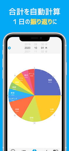 一日予定表 1日のスケジュールを24時間の円グラフで管理 By Kiyoh Inc Google Play 日本 Searchman アプリマーケットデータ