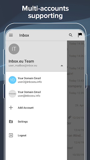 Inbox.eu - business email Screen 2