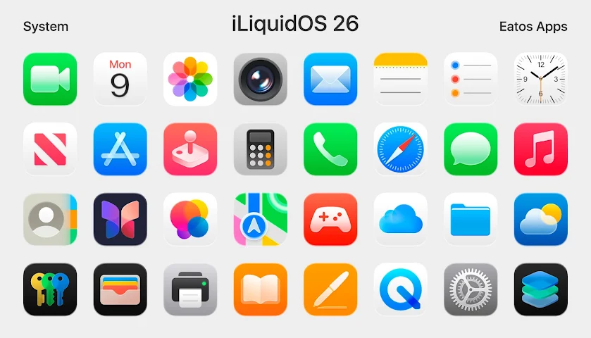 iLiquid Icon Pack - Preview 3