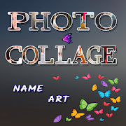 My Name Art - Text Photo Collage,Calligraphy Art