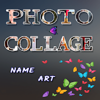 My Name Art - Text Photo Colla