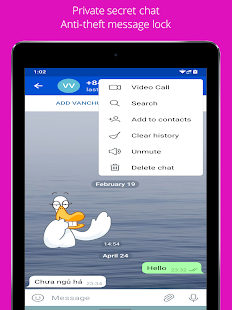 Chat and Video call app Screenshot