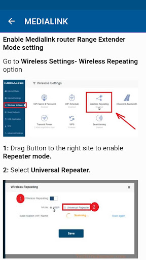 How to setup wifi extender